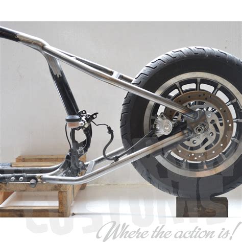 Sportster Hardtail Frame / Evo sportster hardtail custom w/ gold tank and clip-ons ... : Making ...