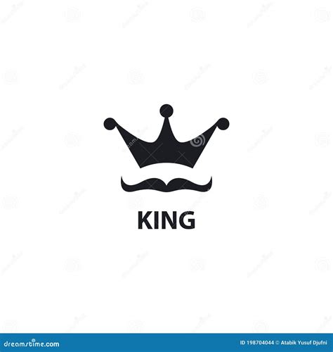 The king logo images stock vector. Illustration of crown - 198704044