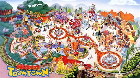 Disneyland Toontown Map and Brochure (2018 - 2023) | ThemeParkBrochures.net