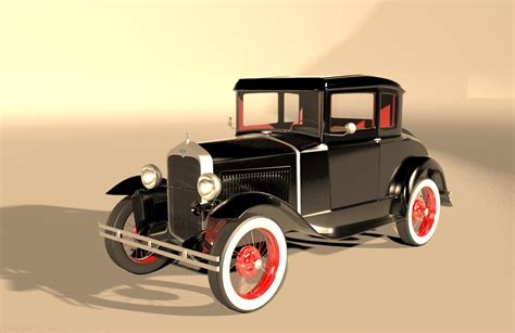 3D t old car model - TurboSquid 1191910