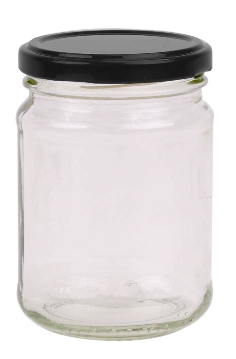 Bulk Buy of Australian Made 250ml Round Glass Jar with Lid