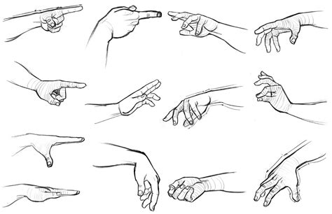 Hands Drawing Reference and Sketches for Artists