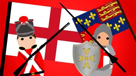 The History of the English Flag - YouTube