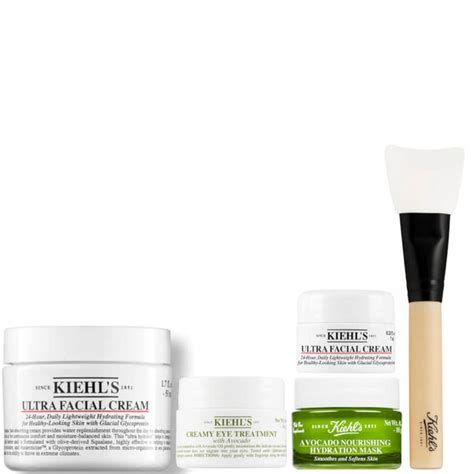 Kiehl's Creamy Avocado Eye Treatment and Ultra Facial Cream Bundle - LOOKFANTASTIC