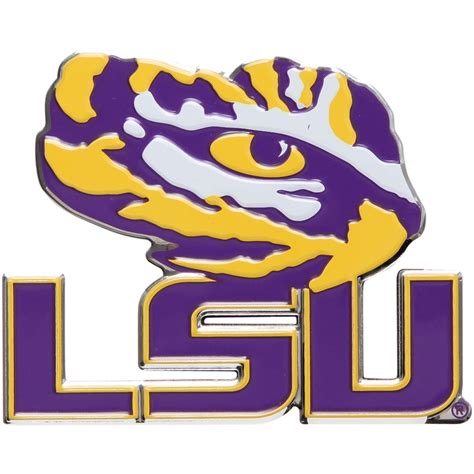 Pro Mark - LSU Tigers Color Emblem 3 Car Team Decal - No Size - Walmart.com - Walmart.com