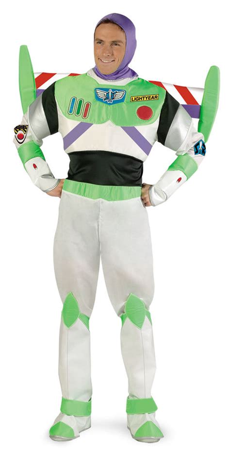 Buzz Lightyear Deluxe Adult Toy Story Costume - The Costume Shoppe