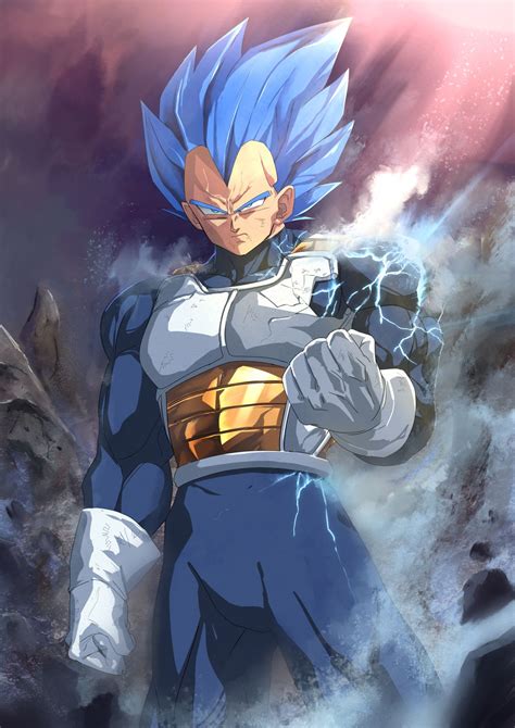 Vegeta Super Saiyan Blue Evolved Wallpapers - Wallpaper Cave