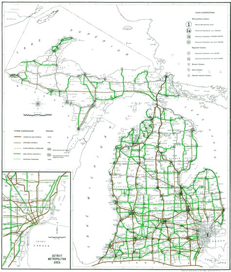 Michigan Highways: Maps