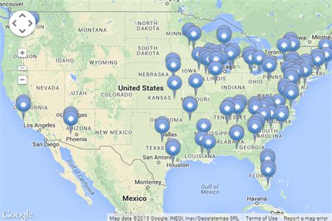 Map Of U.S.Nuclear Power Plants - Big Bus Tour Map