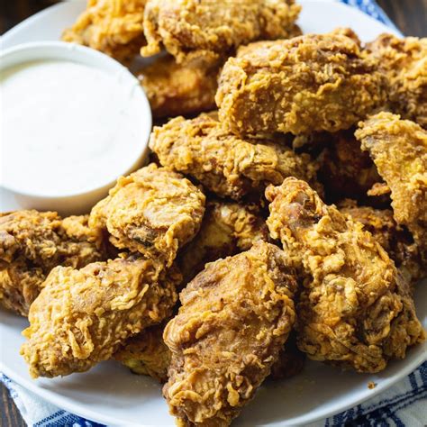 Spicy Fried Chicken Wings - Spicy Southern Kitchen