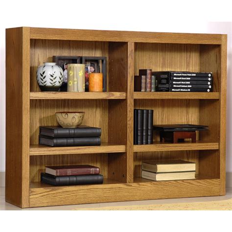 Concepts in Wood Double - wide 6 - shelf Bookcase - 206543, Office at Sportsman's Guide