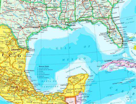 10+ Map of gulf of mexico ideas in 2021 – Wallpaper