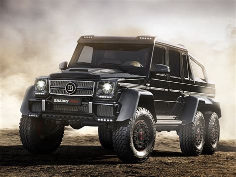 2013, Brabus, Mercedes, Benz, G63, Amg, 6x6, W463, Pickup, Offroad ...