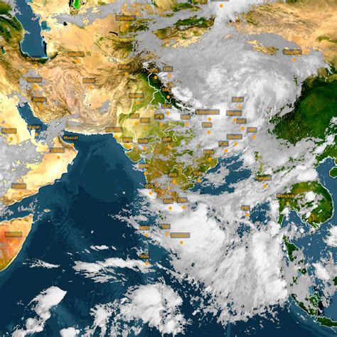 INSAT Weather: Latest Satellite Images And Maps Of India