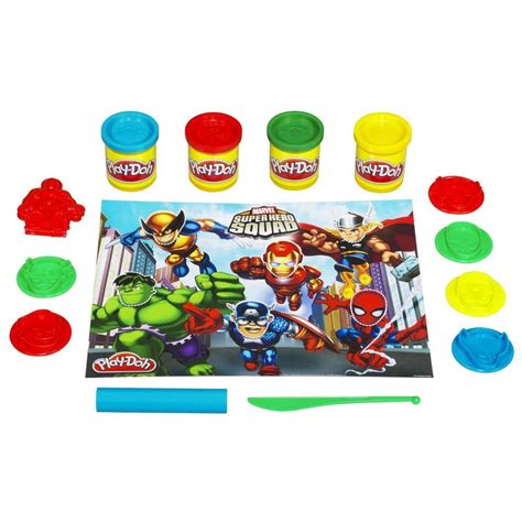 Play-Doh Marvel Super Hero Adventures Set, Free Shipping, New | #1816018323