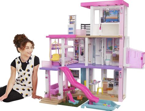 Buy Barbie Dreamhouse Doll House Playset House with 75+ Accesssories ...