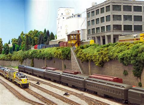 HO Scale Train Yard | Ho train track, Ho scale buildings, Model trains