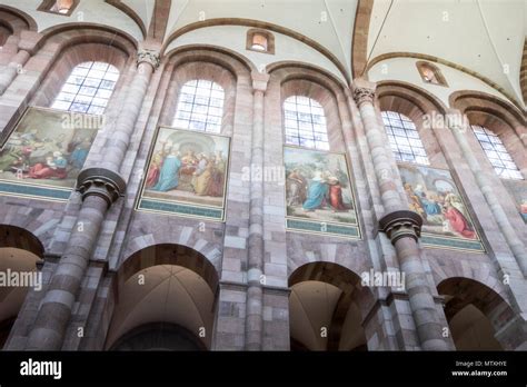 Speyer cathedral interior hi-res stock photography and images - Alamy