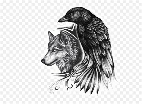 Gray wolf Tattoo Drawing Clip art - wolf avatar png download - 600*581 - Free Transparent Gray ...