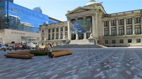 New $9.6-million Vancouver Art Gallery plaza opens (PHOTOS) | Daily ...