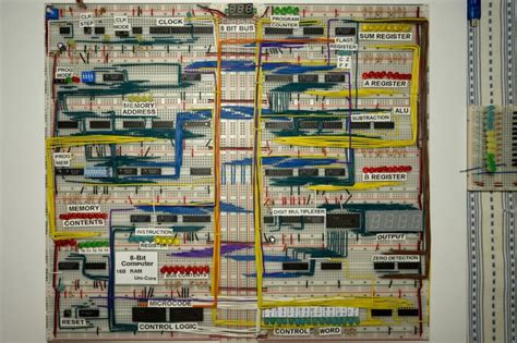 Building the Ben Eater 8-bit SAP-1 Breadboard Computer : r/beneater