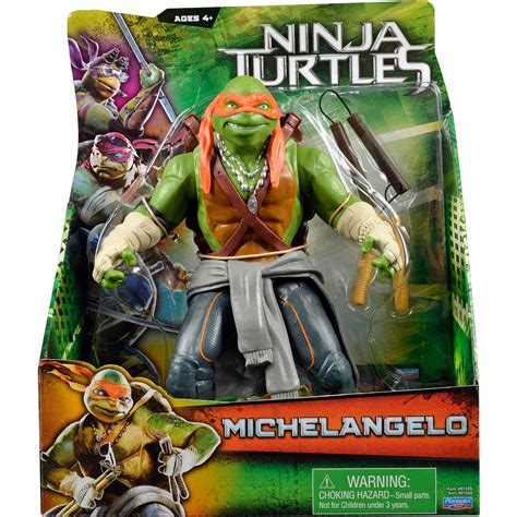 Teenage Mutant Ninja Turtles Movie 11" Mike Action Figure - Walmart.com - Walmart.com