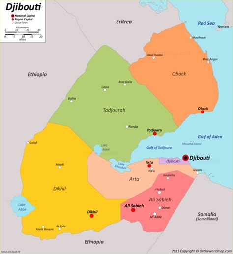 Djibouti Map | Discover Djibouti with Detailed Maps