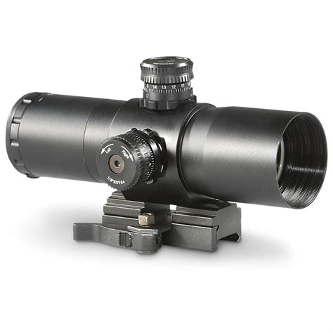 VISM® 3x42mm Mil-Dot Reticle Scope, Matte Black - 593697, Rifle Scopes and Accessories at ...