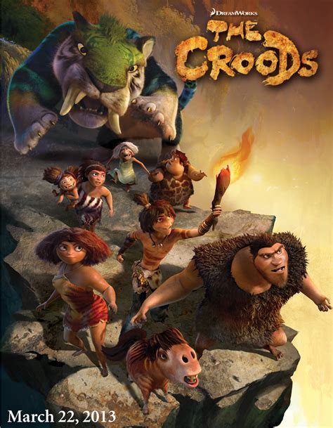 Dreamworks Croods Movie Poster