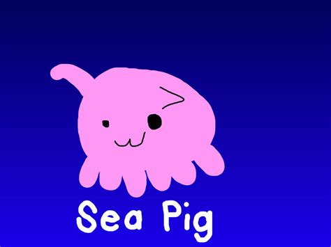 Scotoplanes or Sea Pig by MikeJEddyNSGamer89 on DeviantArt