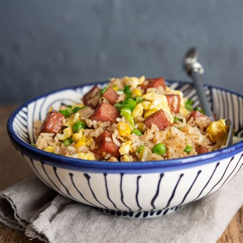 Quick Spam Fried Rice - Beyond Kimchee