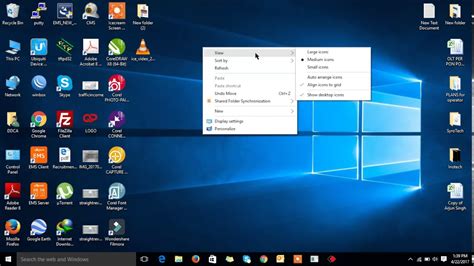 Desktop Icon Settings Windows 10 Show - javasapje