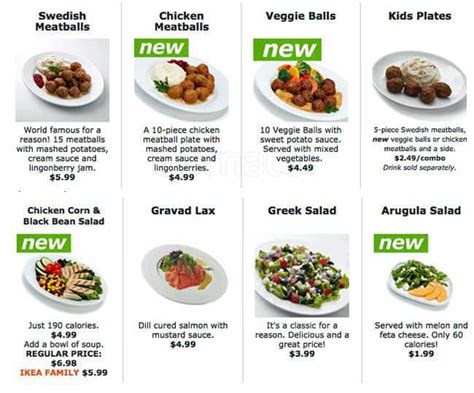 IKEA Restaurant, Bistro & Swedish Food Market Menu - Urbanspoon/Zomato