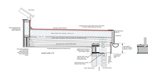 Flat Roof Detail Drawing