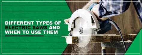 Different Types of Electric Saws & When to Use Them | Jig Saws, Chainsaws & More | Construction ...