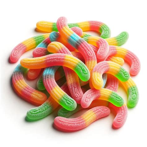 Sour Gummy Worms - CandyStore.com