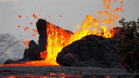 Lava Volcano Eruption