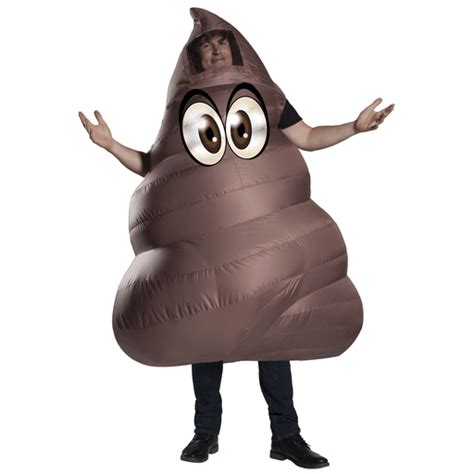 Inflatable Poop Emoji Adult Costume – AbracadabraNYC