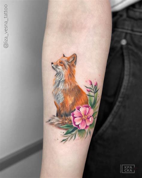 Fox Animal Tattoo Designs