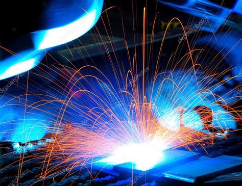 Welding sparks — Stock Photo © norgallery #19548109