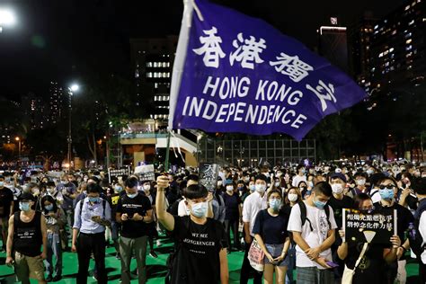 Hong Kong protest movement marks one-year anniversary, calling to the ...