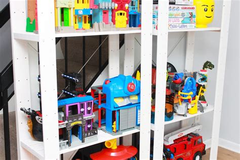 A Storage Solution for Big Toys (and an IKEA hack!)