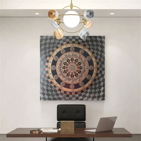 Printed Canvas – Dot Art Mandalas