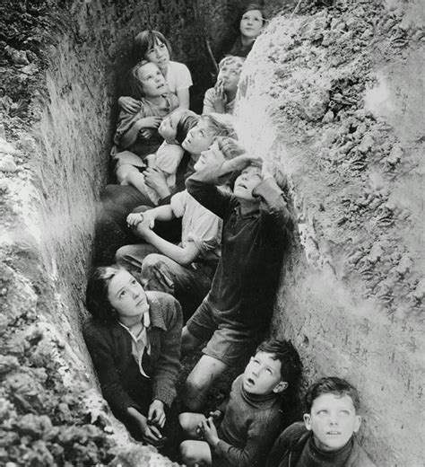 Old Snapshots of British Schoolchildren During World War II ~ vintage everyday