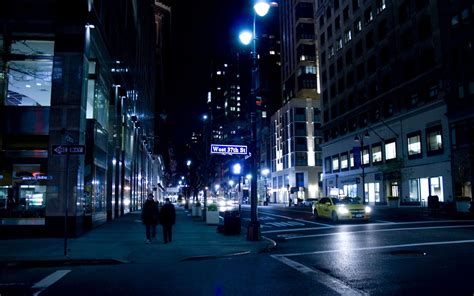 Nyc, Night, Street, New york, HD Wallpaper | Rare Gallery