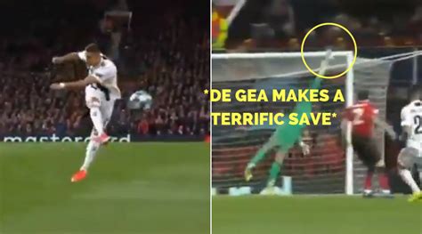 De Gea's save vs Juventus: Dave denies Ronaldo his goal at Old Trafford - The SportsRush