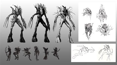 ArtStation - Tree Monster Concept Design