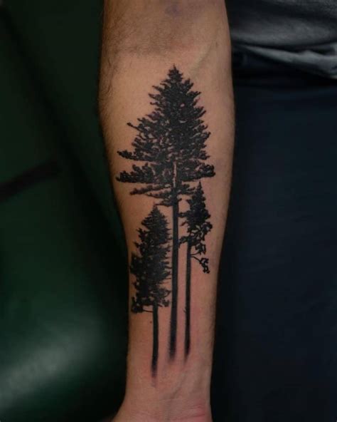 Top 75+ Best Tree Silhouette Tattoo Ideas - [2021 Inspiration Guide]