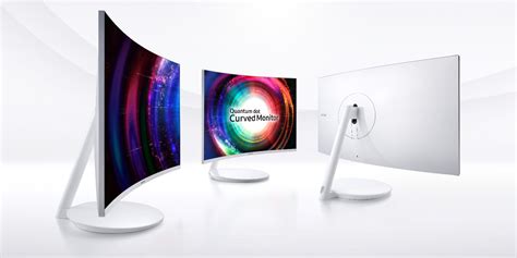 Samsung is set to unveil a new line of curved quantum dot displays at CES 2017 geared towards ...