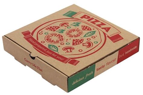 Deli Supplies 10 x Pizza Box Takeaway Postal Mailing Shipping Box 12" Red Green | eBay | Pizza ...